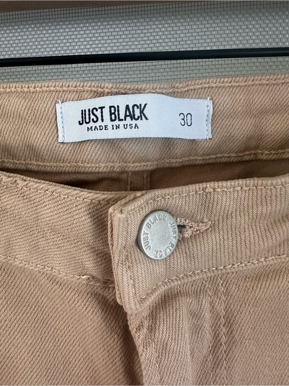 Just Black Khaki Straight-Leg Jeans - Picture 2 of 6